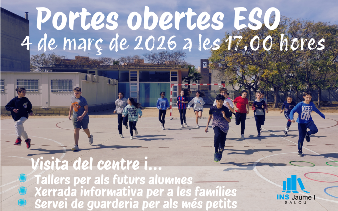 PORTES OBERTES ESO: 4 DE MARÇ
