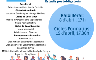 PORTES OBERTES POST-OBLIGATÒRIA